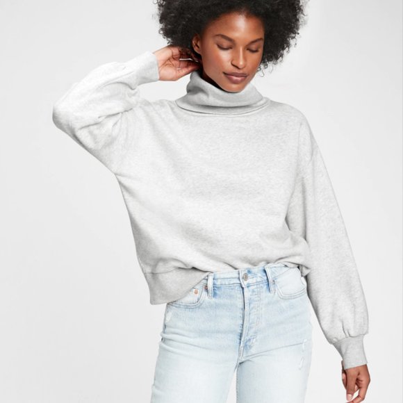 GAP Tops - GAP Vintage Soft Turtleneck Sweatshirt, XS